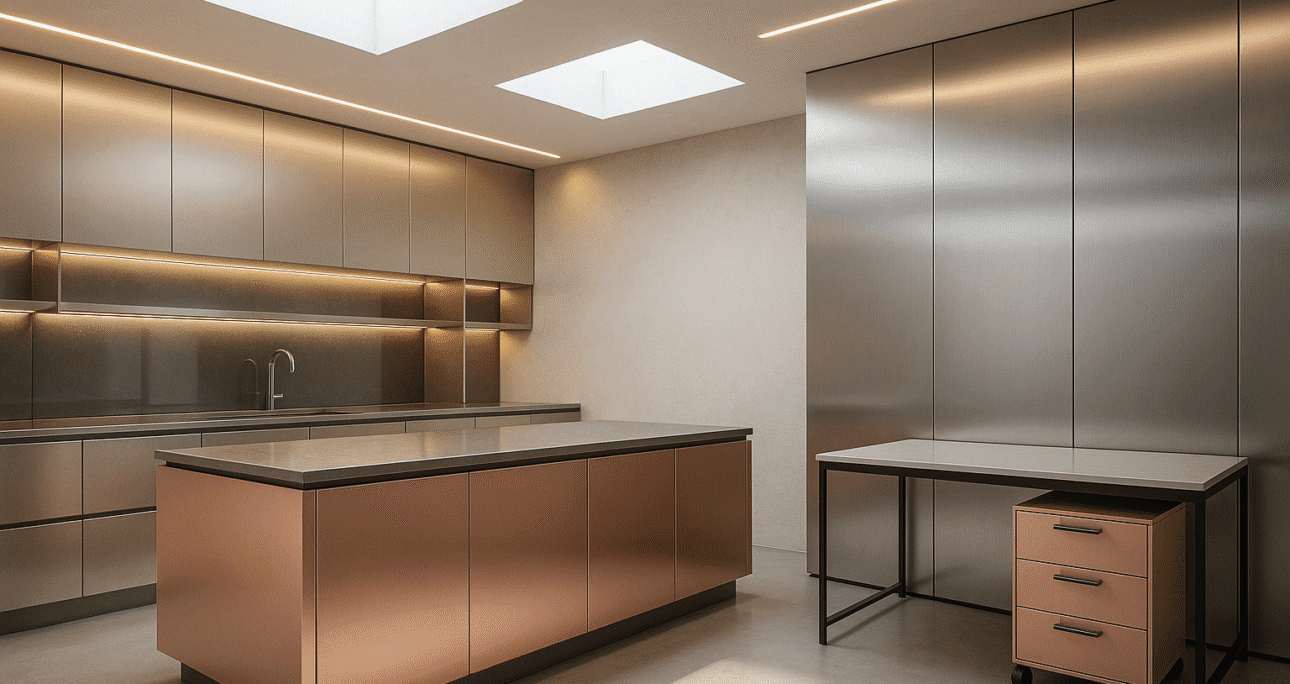 Designing with Light: How Metallic HPL Can Brighten Your Space