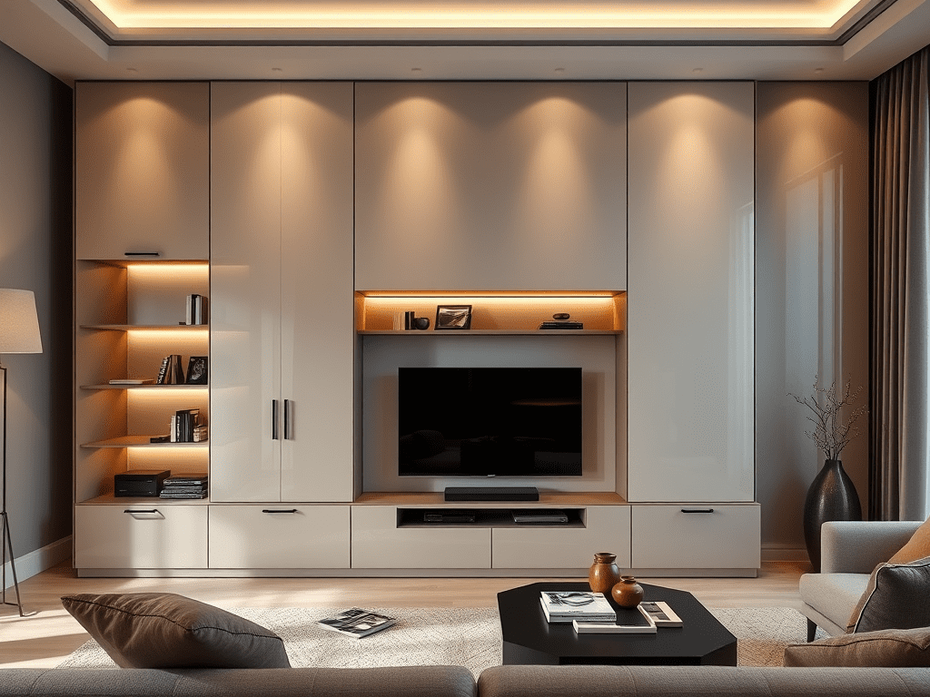 Smart Storage Tricks Behind Stylish Media Units