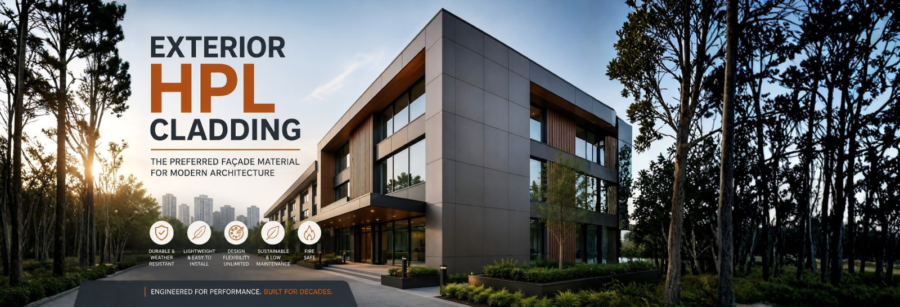 Why Exterior HPL Is the Preferred Façade Material for Modern Architecture