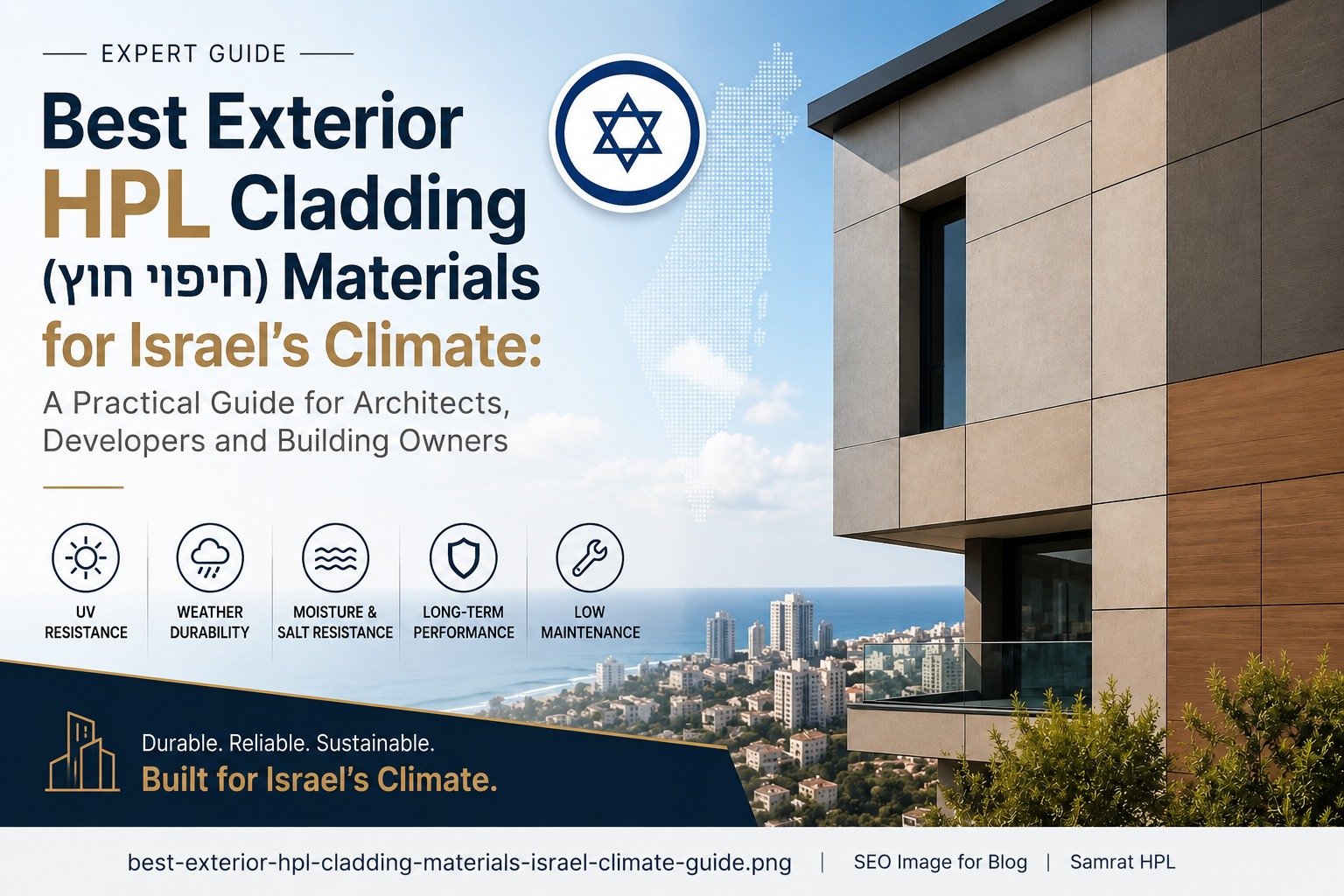 Exterior HPL Cladding for Israel’s Climate