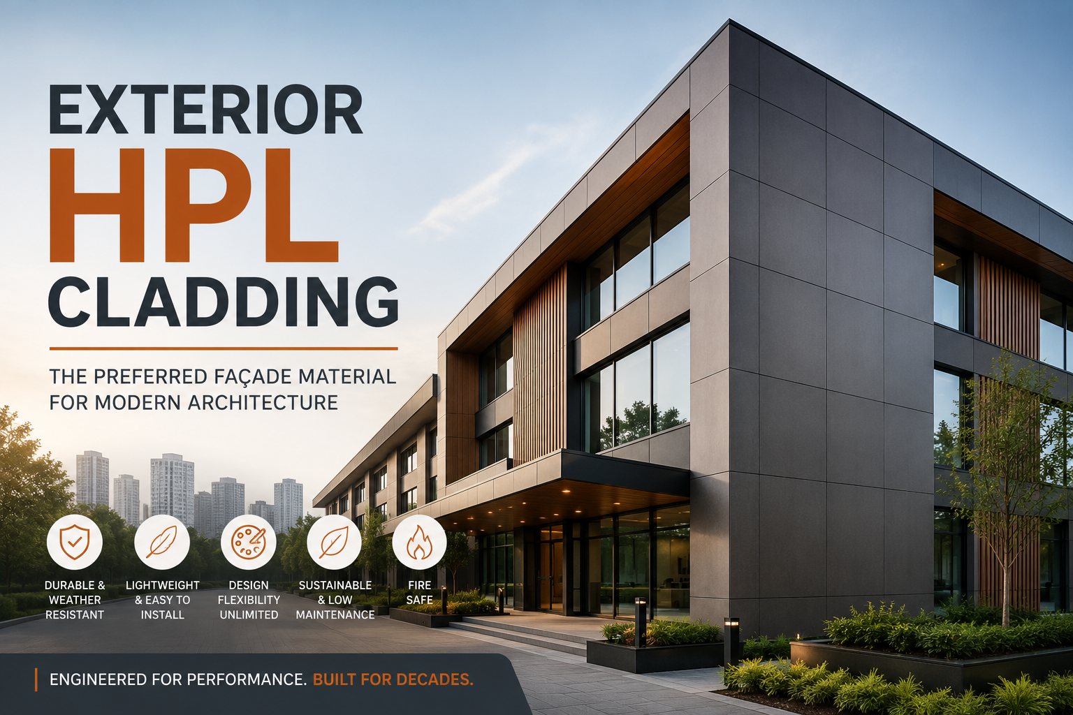 Why Exterior HPL Is the Preferred Façade Material for Modern Architecture