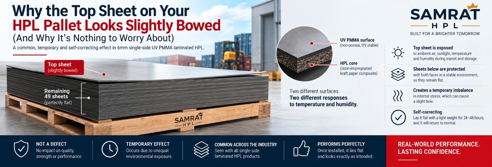 Exterior HPL Top Sheet Bowing | Why HPL Panels Bend