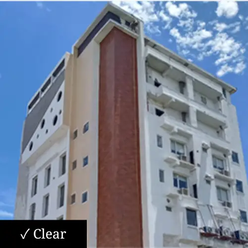 Clear building facade photo example for Samrat HPL Design Lab upload